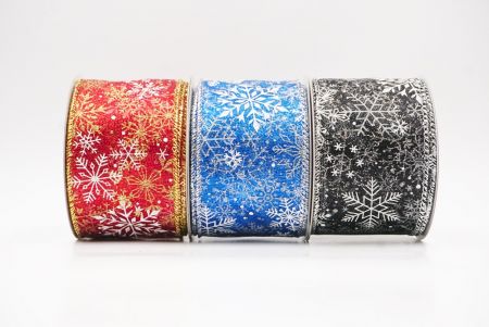 Glittery Nives Natalis Ribbons Conectens